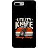 Utility Knife Tool Safety Cutter Custodia per iPhone 7 Plus/8 Plus Always Sharp - Taglierino di sicurezza