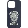 Wistful Custodia per iPhone 15 Pro Max La vita è migliore su un teschio di bicicletta