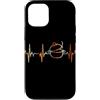 Cooking Pot Heartbeat Vintage T-Shirts Custodia per iPhone 12/12 Pro Pentola di cottura Battito cardiaco Vintage ECG Cardiogramma Retro