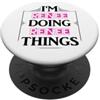 Funny Name Apparel for Women Named Renee I'm Renee Doing Renee Things Nome divertente Donne PopSockets PopGrip Adesivo