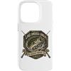 NATIONAL PARK RETRO HERITAGE WILDERNESS Custodia per iPhone 14 Pro LOKE AMERICA ANGLER BASSO CLUB DI PESCA