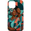 Ivory Arc Collection Custodia per iPhone 12 mini Madre africana e figlia adulta in stile coordinato