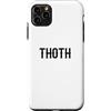 Thoth Costume Ibis Scribe Deity / Comi-c Custodia per iPhone 11 Pro Max Thoth/pigro costume di Halloween/Dio egiziano Cosplay