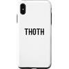 Thoth Costume Ibis Scribe Deity / Comi-c Custodia per iPhone XS Max Thoth/pigro costume di Halloween/Dio egiziano Cosplay