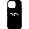 Thoth Costume Ibis Scribe Deity / Comi-c Custodia per iPhone 16 Pro Thoth/pigro costume di Halloween/Dio egiziano Cosplay