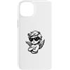 Fraxoweb Custodia per iPhone 14 Plus Cool Cupid's Love Angel Attitude San Valentino
