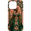 Onyx Arc Collection Custodia per iPhone 15 Pro Max Regina in piedi davanti a un originale mosaico