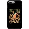 ANIMALICIOUS - Humor Animals and Food me Custodia per iPhone 7 Plus/8 Plus Polpo carino con spaghetti di pasta italiana divertenti