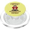 GROUNDHOG DAY by Scarebaby Design DIVERTENTE GIORNATA DI GROUNDHOG COMPLEANNO 2 FEB PopSockets PopGrip per MagSafe