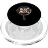 Cast Iron Skillet Cooking Humor Heavy Metal Ghisa Padella Cucina Umorismo PopSockets PopGrip per MagSafe