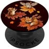 di regali personalizzati carini e Fall Woodland Animals Foglie per l'autunno PopSockets PopGrip Adesivo