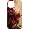 Azure Arc Collection Custodia per iPhone 12 mini Studio botanico della vite con foglie e viticci