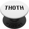 Thoth Costume Ibis Scribe Deity / Comi-c Thoth/pigro costume di Halloween/Dio egiziano Cosplay PopSockets PopGrip Adesivo