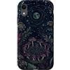 Moon Garden Collection Custodia per iPhone XR Fungo Anello Sotto Stelle Giardino Mistico Arte