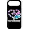 Furry Love Adventures Heart and Paw Prod Custodia per iPhone Air Peloso Amore Avventure Cuore e Zampa Gatto Cane Proprietario Mamma Papà
