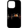 Drum Kit Heartbeat Vintage T-Shirts Custodia per iPhone 15 Pro Max Batteria Battito cardiaco Vintage ECG Cardiogramma Retro