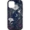 Moon Garden Collection Custodia per iPhone 12/12 Pro Arco di fiori di luna giardino mistico Arte