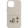 Thrift Store Findin Custodia per iPhone 14 Mi piacciono lunghe passeggiate attraverso negozi dell'usato divertente