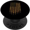 Patriotic Bee Keeper American Bee Flag Honeycomb Apicoltore Patriottico PopSockets PopGrip Adesivo