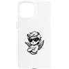 Fraxoweb Custodia per iPhone 15 Cool Cupid's Love Angel Attitude San Valentino