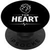 Ultrasound Cardiac Echo Lab Heart Imagin Ecocardiografo Echo Tech Ecocardiografia Cardiaca PopSockets PopGrip Adesivo