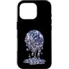 Pink Cowgirl Disco Custodia per iPhone 16 Pro Scioglimento Disco Ball Liquid Specchio Y2K Club Estetica