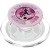 Birthday Soccer Gifts for Women Girls Te 58 ° compleanno calciatore impressionante dal 1968 Calcio Donne PopSockets PopGrip per MagSafe