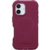 OtterBox CoverDefender Series MagSafe per iPhone 16, Rosso | Custodia con MagSafe, resistente a urti e cadute, ultra robusta, testata 7x vs norme MIL-STD 810G