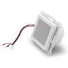 TechniSat Altoparlante per DIGITRADIO UP 55 - Altoparlante singolo da incasso (per ampliare il DIGITRADIO UP 55, per il montaggio flessibile, 2 Watt, IP20) cover frontale RAL 9016, bianco