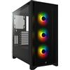 Corsair CC-9011204-WW Vetro Temperato, Nero, Taglia Unica