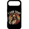 Funny Christian Tee Retro Apparel Co. Custodia per iPhone Air Jesus I Saw That Funny Christian Retro Occhiali da sole