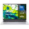 Acer Aspire Go 16 | Notebook | 16 WUXGA IPS 120 Hz | Intel Core 9 270H | 16 GB DDR5 RAM | 512 GB SSD | Windows 11 Home | Intel Graphics | Tastiera italiana QWERTY | Senza alimentatore | Silver
