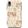 Cozy Countryside Farm Life Design Studio Custodia per iPhone XR Gallo Gallina Fattoria Recinzione Daisy Country Acquerello