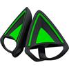 Razer Kitty Ears V2 - Orecchie da gattino a clip universali per cuffie (Orecchie da gattino a clip, Versatili, Cinghie regolabili, 26 g di silicone premium leggero) Nero