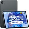DOOGEE T20 Ultra Tablet Android 13, 12 pollici, 32 GB + 256 GB (TF 2TB) Helio G99 Octa-Core Tablet Touch 10800 mAh, Display 2.4 K, 16 MP+8 MP, 4G LTE /5G WiFi Tablet Gaming, GMS/GPS/Widevine L1