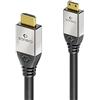 sonero® Premium Cavo mini HDMI ad alta velocità con Ethernet, 2,00 m, UltraHD / 4K / 60Hz, 18 Gbps, nero