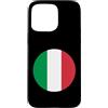 Italy Everyday Tees & Gifts Custodia per iPhone 15 Pro Max Cerchio Bandiera Italia