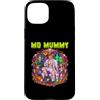 Halloween Glam Retro Vintage Comics Pop Custodia per iPhone 15 Plus MD Mummy Medical Doctor Medicine Spooky spaventoso horror Mens