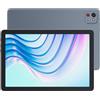 CUBOT Tab 65 - Tablet 10.1 HD+, 12GB RAM (4GB+8GB Est.), 128GB ROM, Wi-Fi Dual Band, Fotocamera 13MP, Batteria 6200mAh, Android 15, Unisoc T615, Grigio, Include Tastiera e Mouse BT
