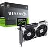 msi NVIDIA GeForce RTX 5050 8G Ventus 2X OC Scheda grafica - 8 GB GDDR7 (20 GB/s / 128 bit), PCIe 5.0 - Doppia ventola (2 ventole TORX 5.0), HDMI 2.1b, DisplayPort 2.1b