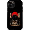 Sushi Techwear Tokyo Noodles Japanese St Custodia per iPhone 11 Pro Otaku Kawaii Anime Manga Samurai Ramen Y2K Cyberpunk Japan