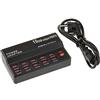 KALEA-INFORMATIQUE Stazione di ricarica industriale USB a 10 porte con uscite da 1,0A a 3,5A. Potenza totale 60 W