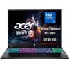 Acer Nitro V 16 | Notebook Gaming | Intel Core 9 270H | NVIDIA RTX 5060 | 16 WUXGA IPS 120 Hz | 16 GB DDR5 RAM | 512 GB SSD | Windows 11 Home | Tastiera italiana QWERTY | Alimentatore incluso