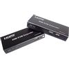 PremiumCord Extender HDMI KVM con 2 x USB Fino a 60 m con Audio Tramite Cavo Patch Cat5e/Cat6, Compatibile con Full HD 1080p 60Hz, alloggiamento in Metallo
