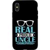 best uncle real proud cool shades family Custodia per iPhone X/XS Reale Orgoglioso Zio Best Ever