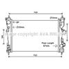 AVA QUALITY COOLING Ava Radiatori Alfa Romeo Giulietta Giulietta Ala2119