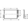 AVA QUALITY COOLING Ava Cond. Alfa 147 2.0I Jts 02- Ala5088D