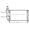 AVA QUALITY COOLING Ava Radiatore Fi Punto (176) 1,2 Fta2140