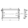 AVA QUALITY COOLING Ava Radiatore Fi Panda (169) 1,3 Mjtd Fta2295