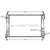 AVA QUALITY COOLING Ava Radiatori Fi Punto Evo-Doblo, Mjtd Fta2312